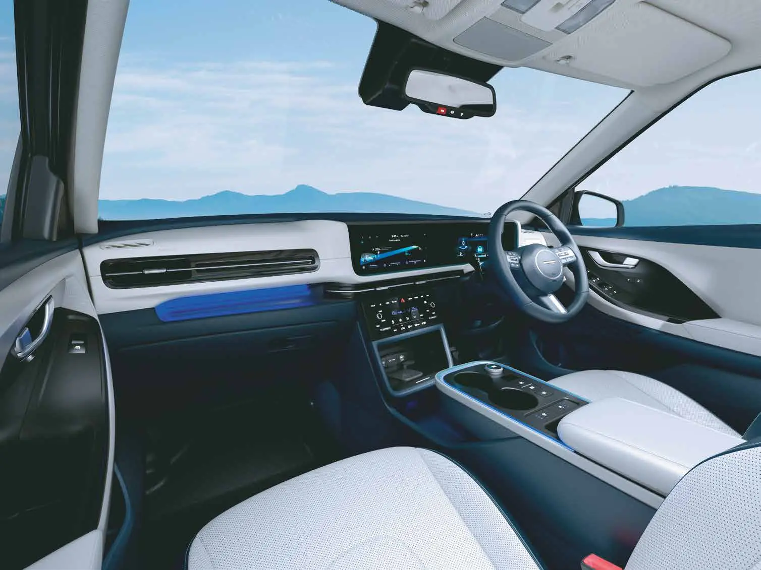Hyundai Creta 2025-in salonunun görüntüsü